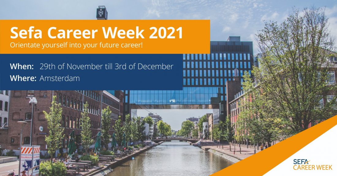 Sefa Career week web banner