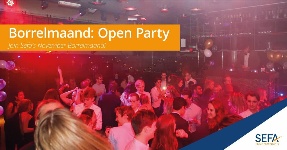 Borrelmaand: open party