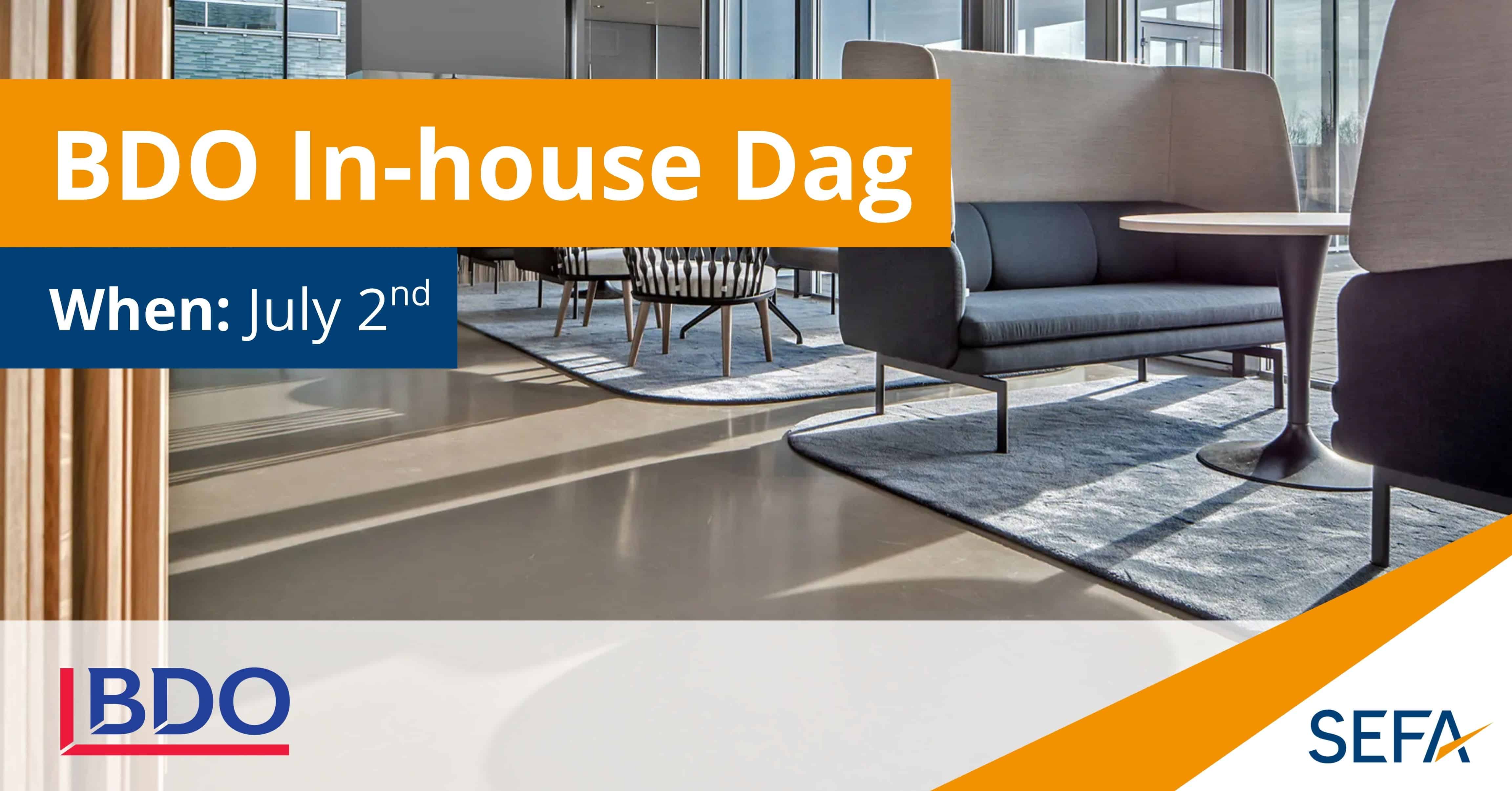 in-house day BDO
