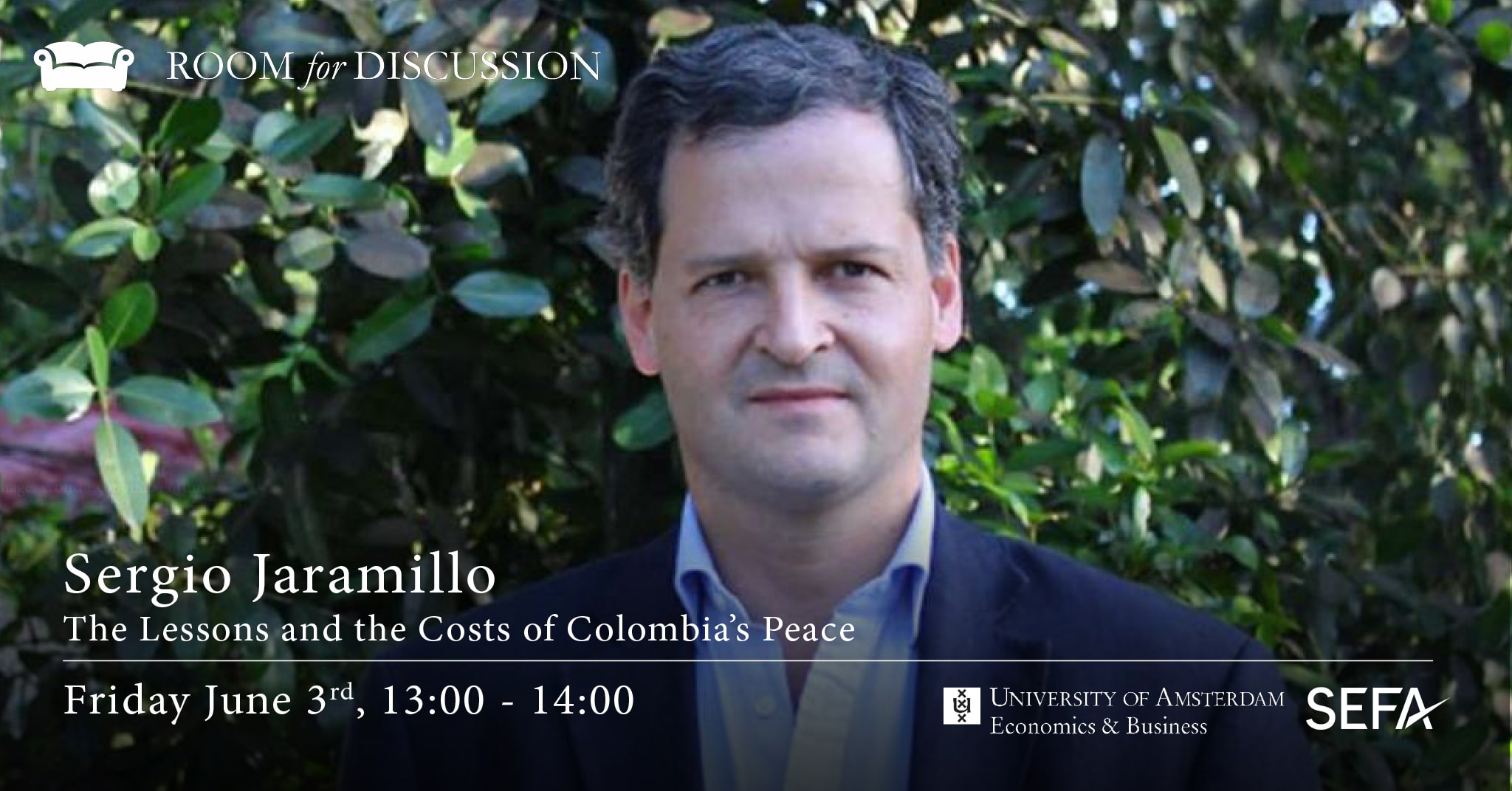 Room for Discussion: Sergio Jaramillo Sefa Room for Discussion: Sergio Jaramillo Sefa