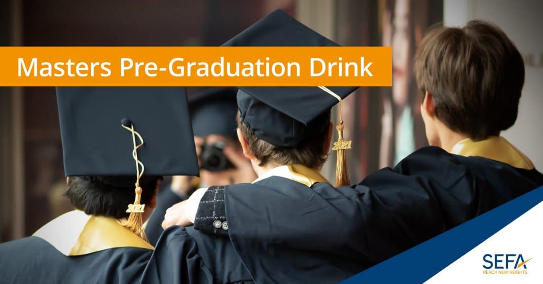 Masters Pre-Graduation Drink