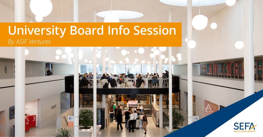 University Board info Session